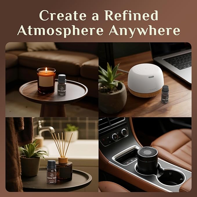 ASAKUKI Men Essential Oils Set for Diffuser, Valentine's Day Gift for Men– - Image 5