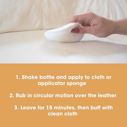 Furniture Clinic Leather Protection Cream | 2-in-1 Leather Conditioner & - Image 3