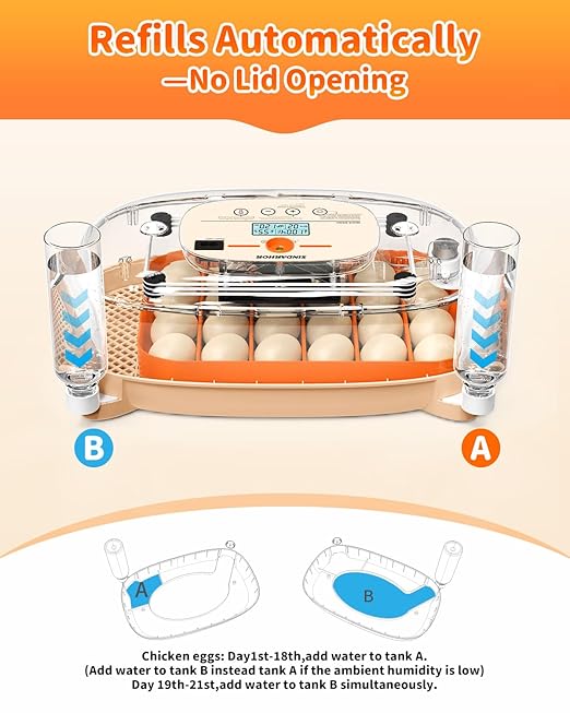Egg Incubator for 24 Chicken Eggs - Image 5