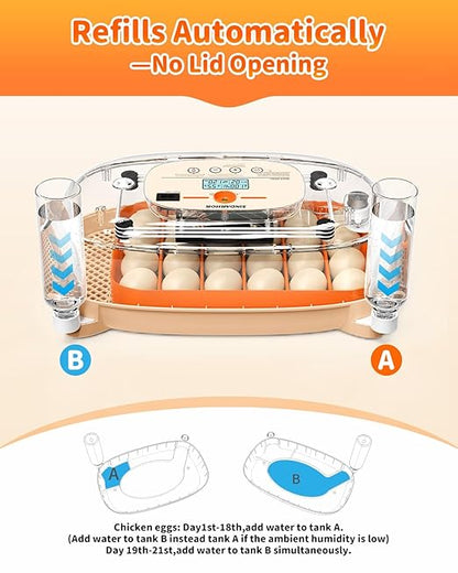 Egg Incubator for 24 Chicken Eggs - Image 5