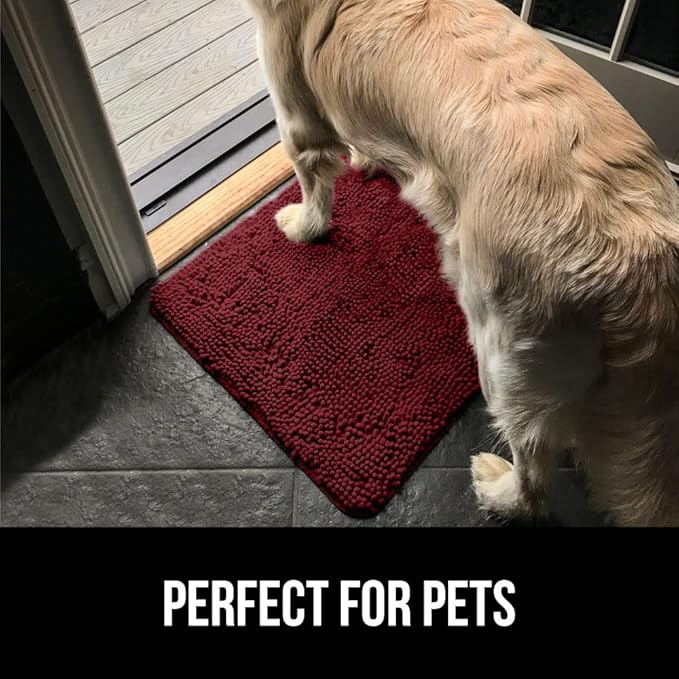 GORILLA GRIP SOAKSTOPPER Dog Door Mat, 70x24 Machine Washable Rug Absorbent - Image 6