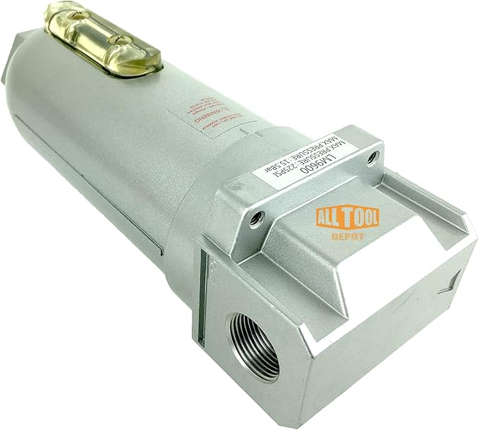 1" NPT Super Duty Compressed Air In Line Filter Desiccant Dryer Moisture Water - Image 4