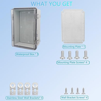 Waterproof Junction Box, ABS Plastic Electrical Box - Image 6