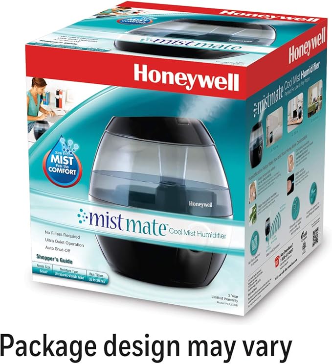 Honeywell HUL520B Mistmate Cool Mist Humidifier Black - Image 11