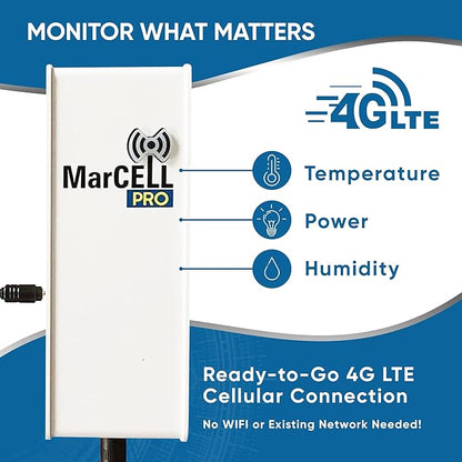 MarCELL PRO - Professional Level Remote Temperature, Humidity & Power Monitor - - Image 2