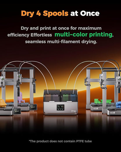 Creality Filament Dryer, Space Pi X4 Filament Storage Box - Image 2