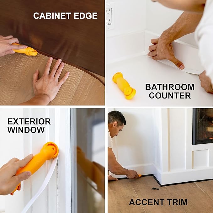 InstaTrim Bug Barrier Sealant for Gaps and Cracks, Self-Adhesive to Keep Out - Image 7