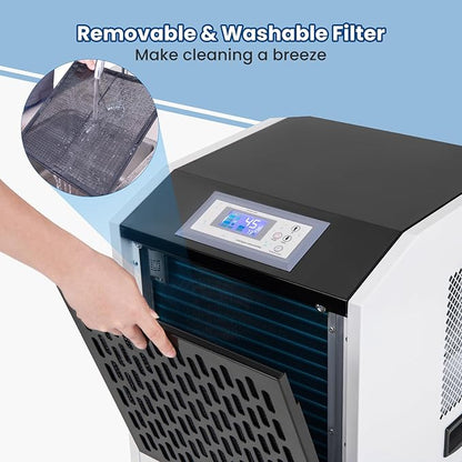 COSTWAY 250 Pints Commercial Dehumidifier - Image 6