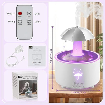 Humidifier for Bedroom, Rotating Umbrella Diffuser - Image 7