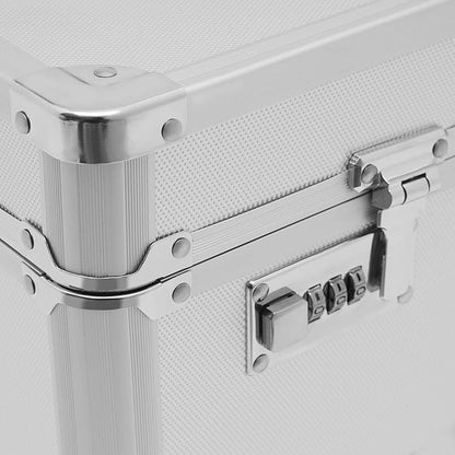 Metal Locking File Organizer Box, 13.8*10*13.4 inch Portable Locking Storage - Image 6