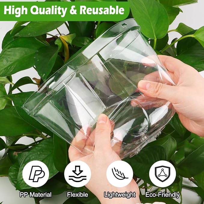 6 Inch Clear Humidity Dome, Reusable Transparent Grow Dome Cover - Image 3