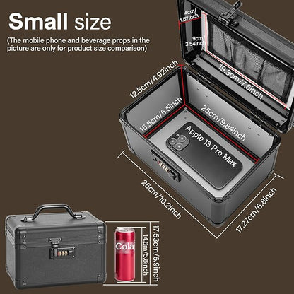 Medicine Lock Box, Lockable Storage Box - Image 3