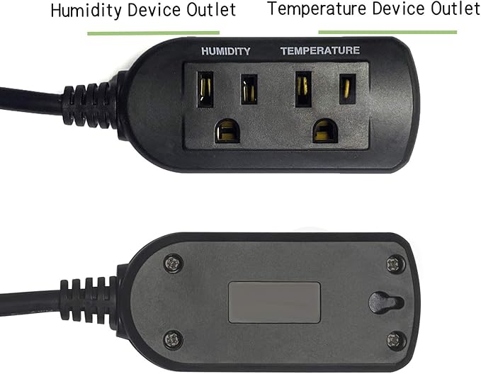 DIGITEN DHTC-1011 Temperature and Humidity Controller Outlet Plug in Thermostat - Image 6