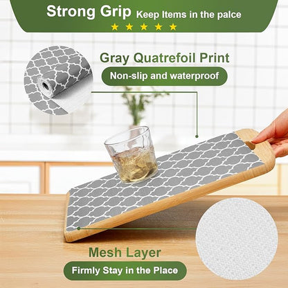 Moriah Shelf Liner Non Adhesive, Kitchen Drawer Liner Non Slip Waterproof - Image 2