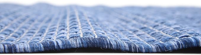 Unique Loom Collection Casual Transitional Solid Heathered Indoor/Outdoor - Image 9