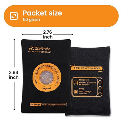 ADSorbco 50 Gram Rechargeable Desiccant Packs - Image 2