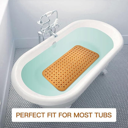 YINENN Bath Tub Shower Stall Mats 31x15.5 Inch Non-Slip and Latex Free - Image 7