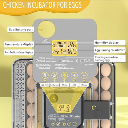 Incubators for Hatching Eggs 48 Egg Incubator - Image 7