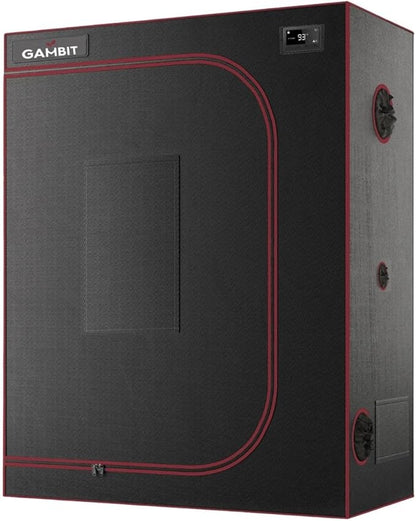 Bud Bunker 4x2 Grow Tent, Thickest 25mm/1-Inch Poles, Heavy-Duty 2000D Diamond by GambitGrowing