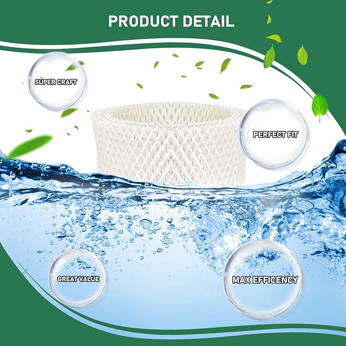 Carmerny MDH-0103JB Humidifier Wicking Filter Replacement Compatible - Image 4