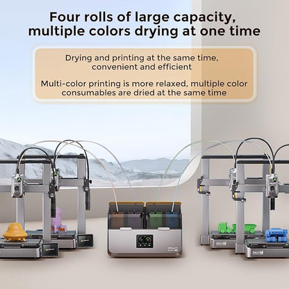 Creality Space Pi X4 Filament Dryer, 4 Spools 3D Printer Filament Dryer Box - Image 3