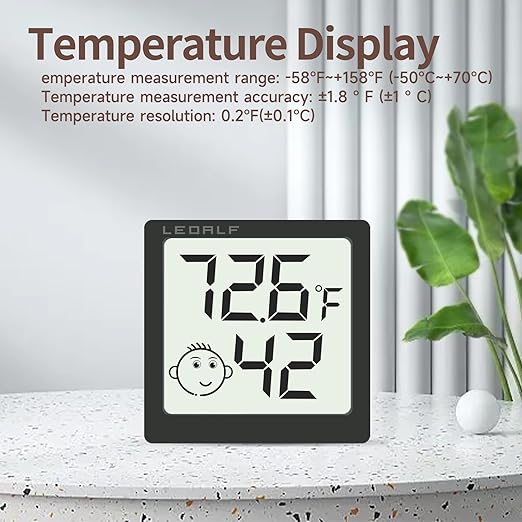 Mini Humidity Meter Hygrometer 6 Pack Room Thermometer Indoor Digital - Image 6