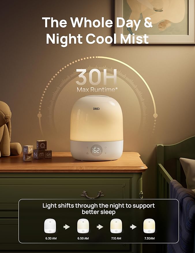 DREO Humidifiers for Bedroom - Image 4