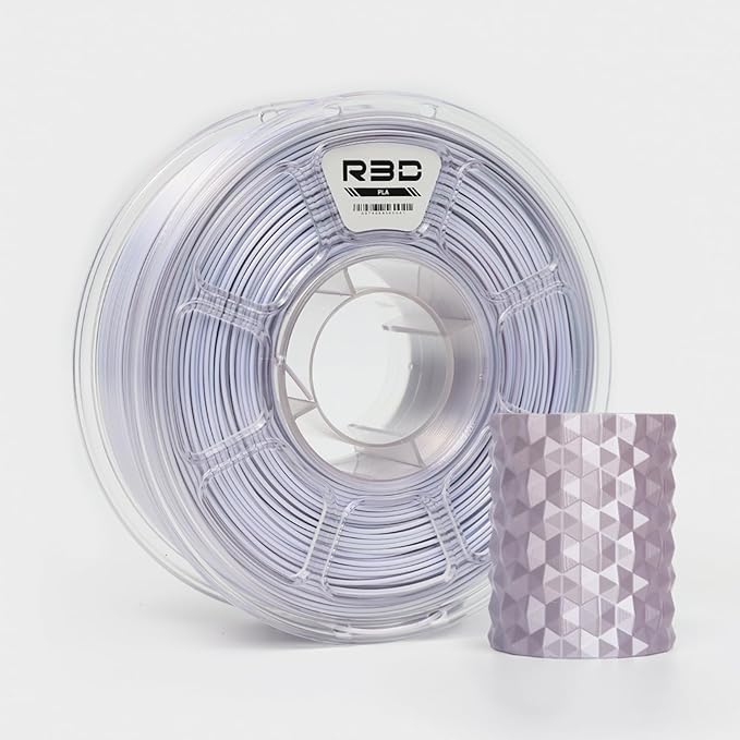 R3D Dual Color Silk PLA Filament, Co-Extrusion 3D Printer Filament 1.75mm by R3D