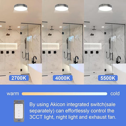 Akicon Bathroom Exhaust Fan - Image 3