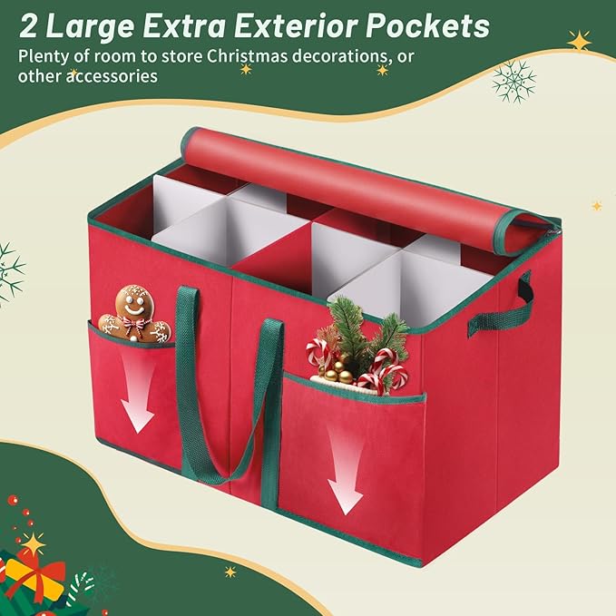 Nutcracker Storage Containers and Figurine Collectibles Storage Box， Large - Image 6