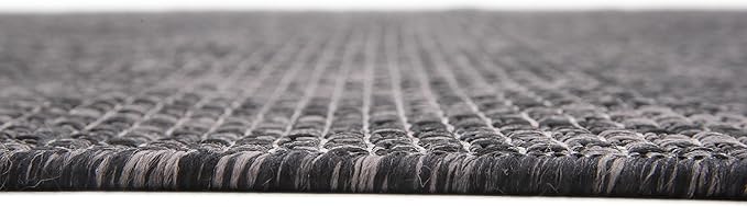 Unique Loom Collection Casual Transitional Solid Heathered Indoor/Outdoor - Image 9