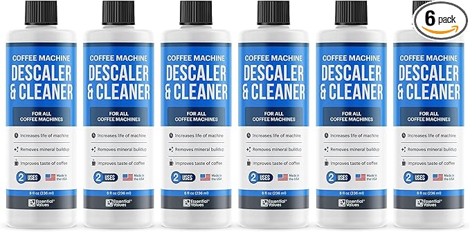Descaling Solution Coffee Machine Descaler Cleaner | Compatible by EssentialValues