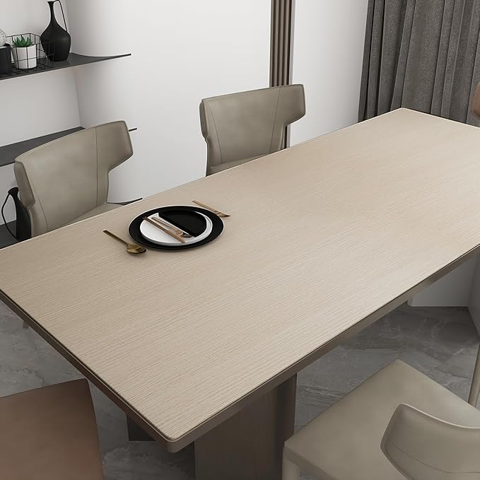 31.5"x157" Large Size Peel and Stick Wallpaper Beige Wood Look Contact Paper - Image 4
