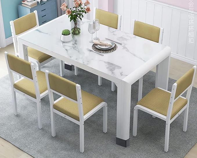 8Pcs Rectangle PVC Furniture Leg Caps, Vinyl Flexible Chair Leg Caps - Image 4