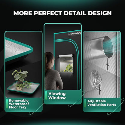 MARS HYDRO 2x2x4 Advanced Grow Tent, - Image 7