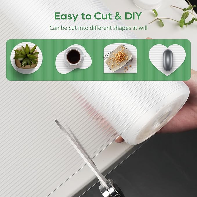 Anoak Shelf Liner Cabinet Liner, Non Adhesive Washable 17.5 Inch x 20 FT - Image 5