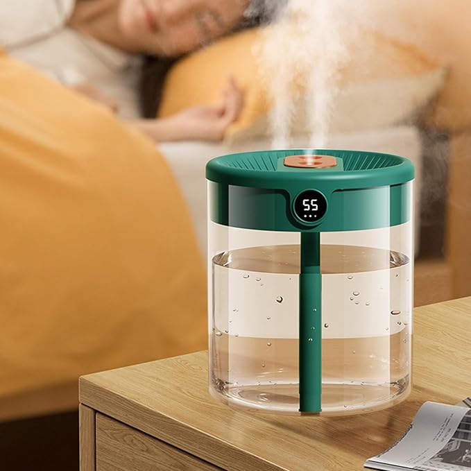 2L Humidifier, Double Nozzle Humidifier, Top Fill Cool Mist Humidifier - Image 4