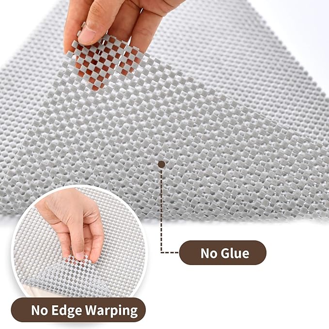 Drawer and Shelf Liner for Kitchen Cabinet: 23.6 in X 20 Ft Non Slip Waterproof - Image 7