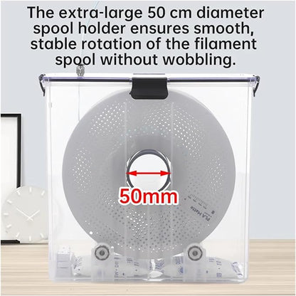 3D Printer Filament Dry Box Storage Hot-Air Heating Storage Printing Material - Image 5