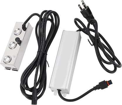 Garosa Ultrasonic Mist Maker, 3 Head Stainless Steel Fogger IP67 Water Proof by Garosa
