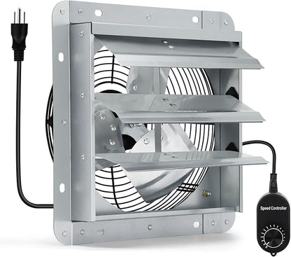 10 Inch Shutter Exhaust Fan by Hipoilk