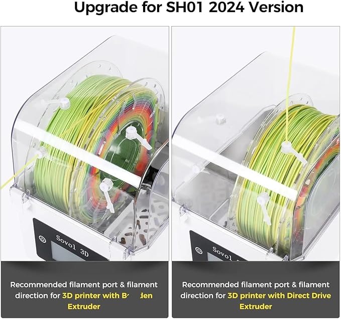 Rolls Filament Dehydrator Spool Holder Filaments Dry Box - Image 3
