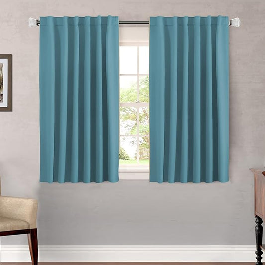 H.VERSAILTEX Blackout Curtains Thermal Insulated Window Treatment Panels Room by HVERSAILTEX