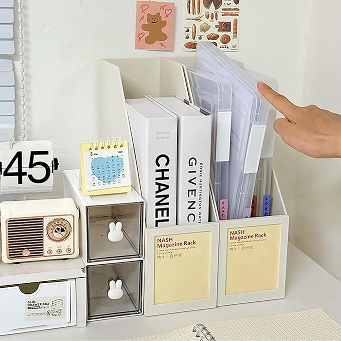 6 Pack A4 File Portable Project Case, Plastic Storage Box - Image 7