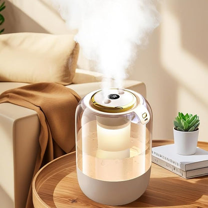 Air Humidifier for Bedroom, 2L Quiet Cool Mist Humidifier for Plants Dorm Room by Unknown