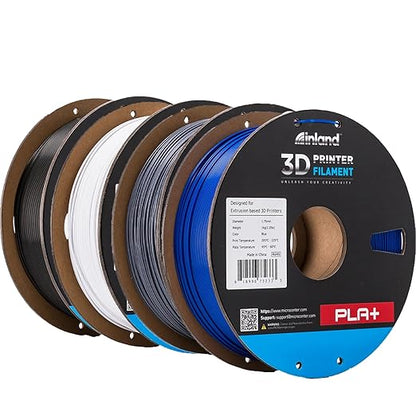 INLAND Micro Center PLA+ 3D Printing Filament 1.75mm by INLAND