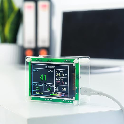 Air Quality Monitor pm2.5 pm10 pm1.0 Detector Indoor air Quality Test kit - Image 8