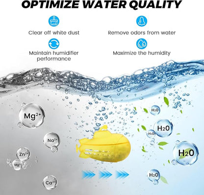 puxyblue   9-Pack Humidifier Tank Cleaner Yellow Small - Image 3