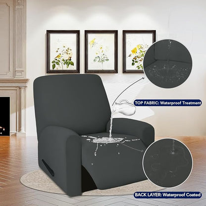 PureFit 100% Dual Waterproof Recliner Cover, Waterproof Couch Cover - Image 3
