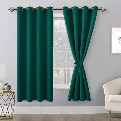 Hiasan Blackout Curtains for Bedroom, 52 x 63 Inches Length - Image 7